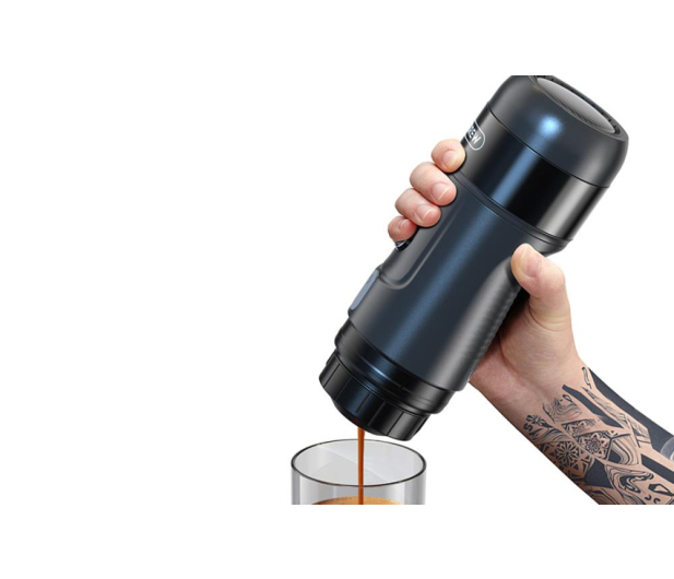 HiBrew Przenośny ekspres do kawy 3w1 z etui 80W H4A-premium - 1120766 - zdjęcie 7